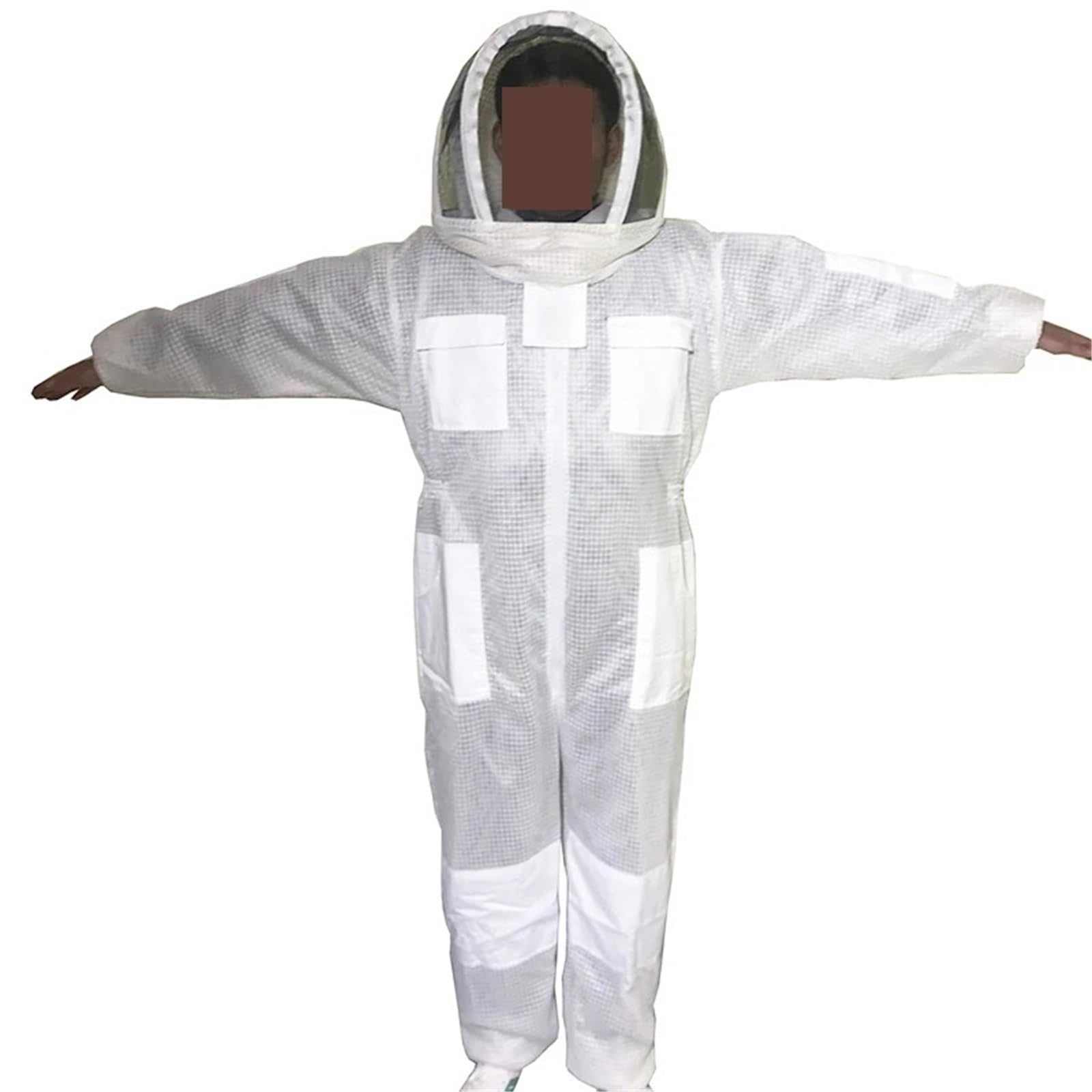 Dcdcd Space Cap 1 Set Beekeeping Suit Beekeeper Professional Clothing Mosquito Suit Bees Breathable Anti Beekeeping Clothing(,Xxl)