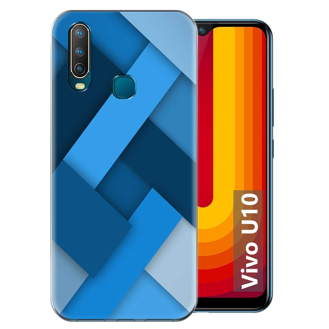 Fashionury Pattern Silicone Soft Designer Printed Back Cover for Vivo U10 (B08CC1KG41) Amazon Price History, Amazon Price Tracker