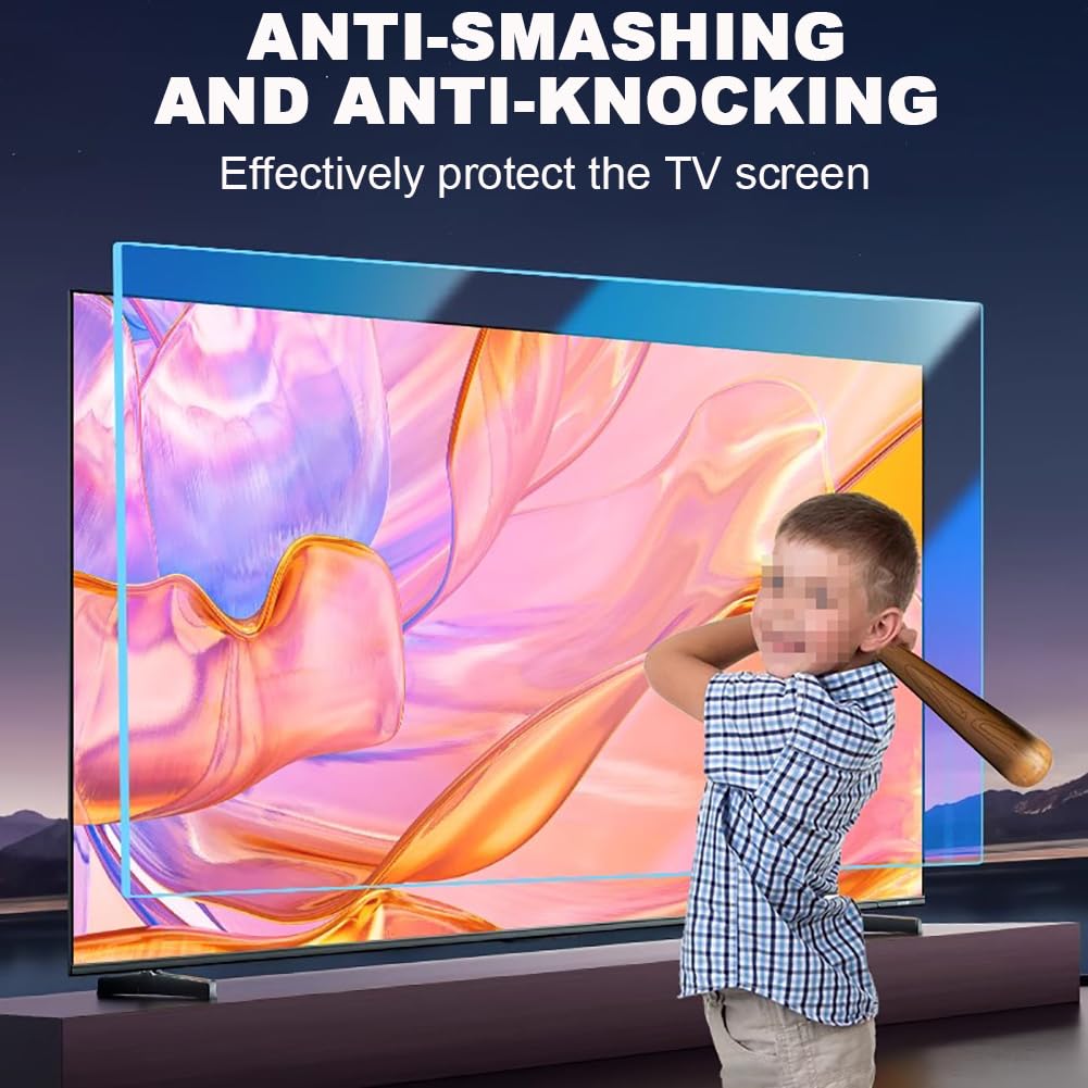 Moniteur LED LCD TV à film trempé givré ou