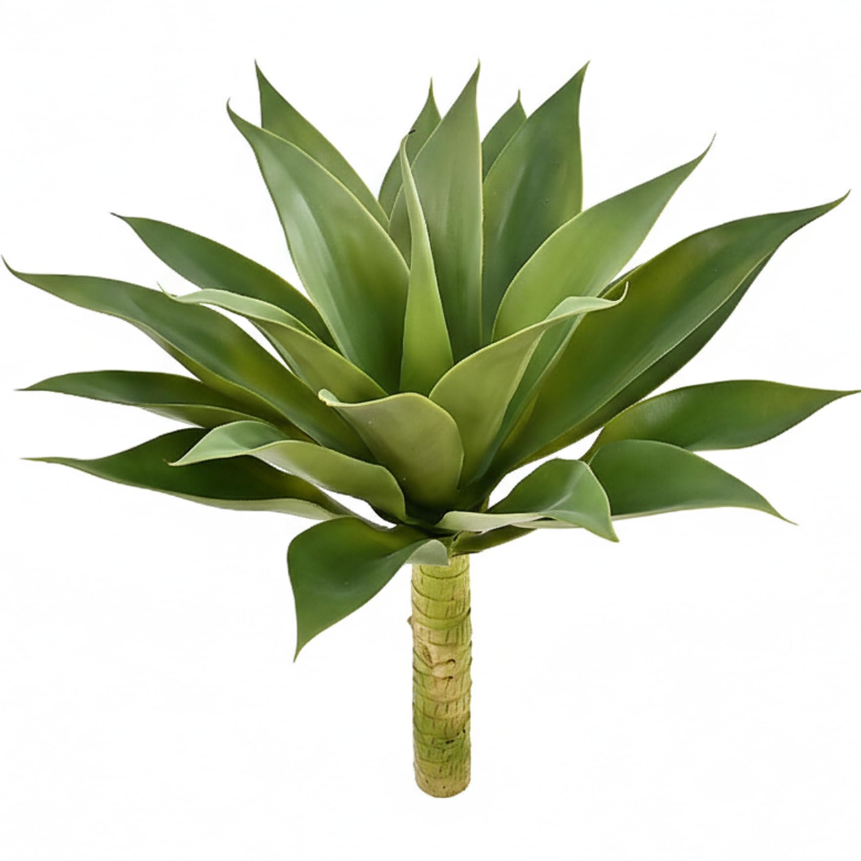 Faticenic Faux Agave Plant, Artificial Agave Plant with Vibrant Green Leaves and Lifelike Details for Indoor Spaces, Artificial, Garden Décor