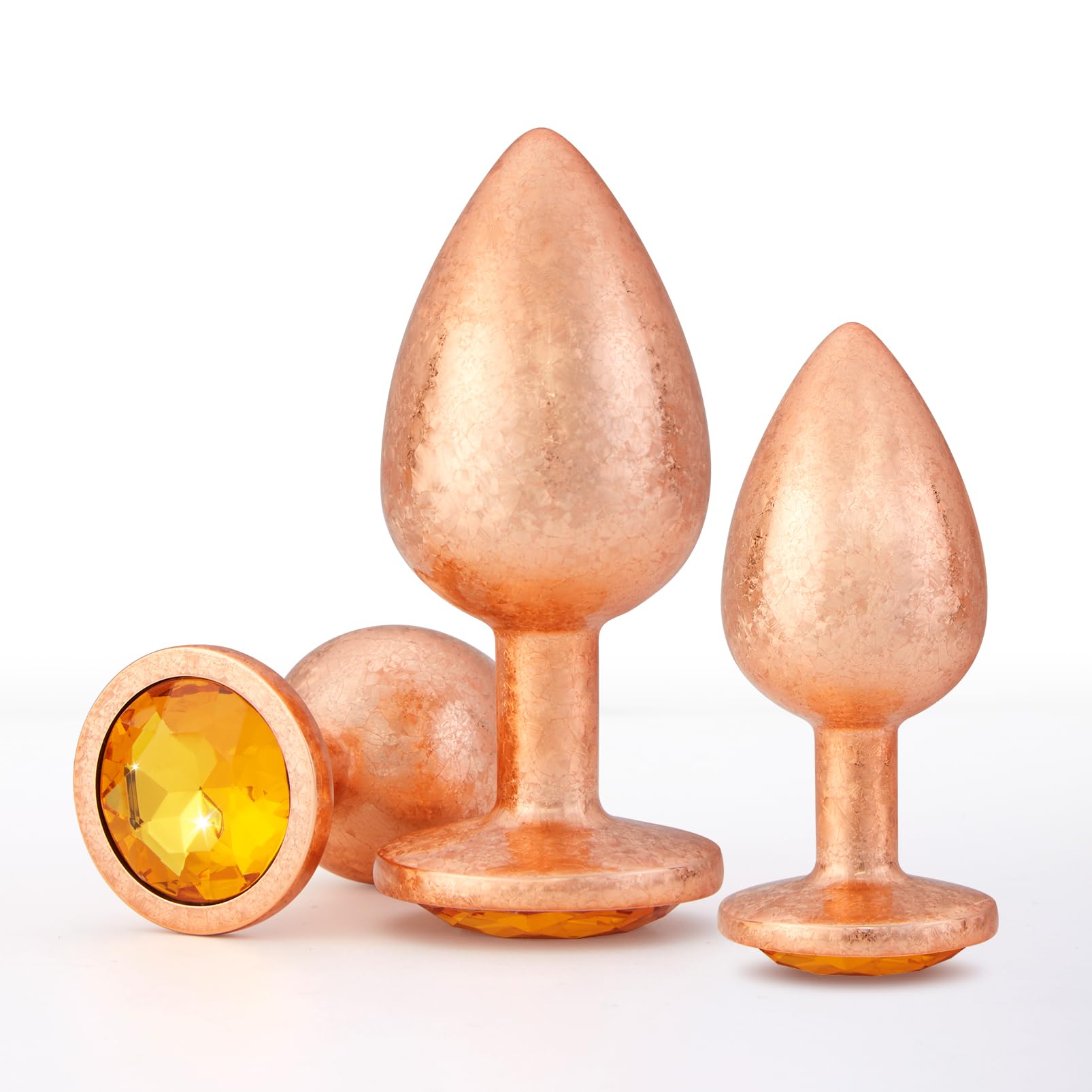 Anal Butt Plug Sex Toys - UTIMI Jewelry Anal Toy Kit Metal Plated Adult Anal Trainer for Anal