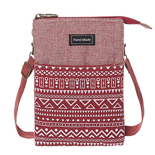 Image of Nylon Crescent Crossbody Bag for Women Men Fanny Pack Crossbody Bag Dumpling Lightweight Travel Sling Bag