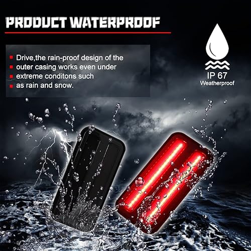 Miniatura 23 de Para 1970, 1971, 1972, 1973, 1974, 1975, 1976, 1977, 1978, 1979, 1980, 1981, Pontiac Firebird Trans Am, luz de marcador lateral, lente ahumada