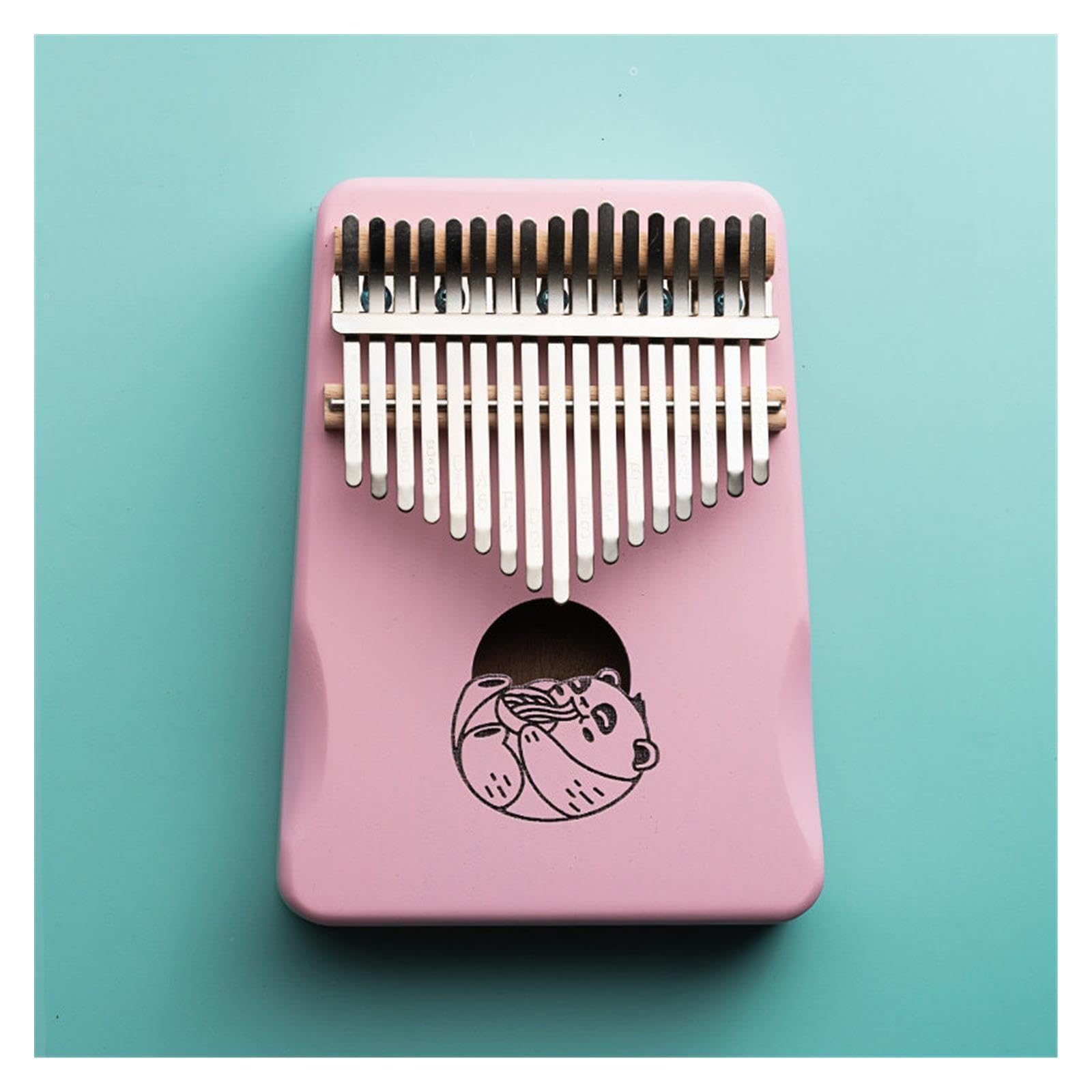 Kalimba portatile Kalimba in mogano rosa