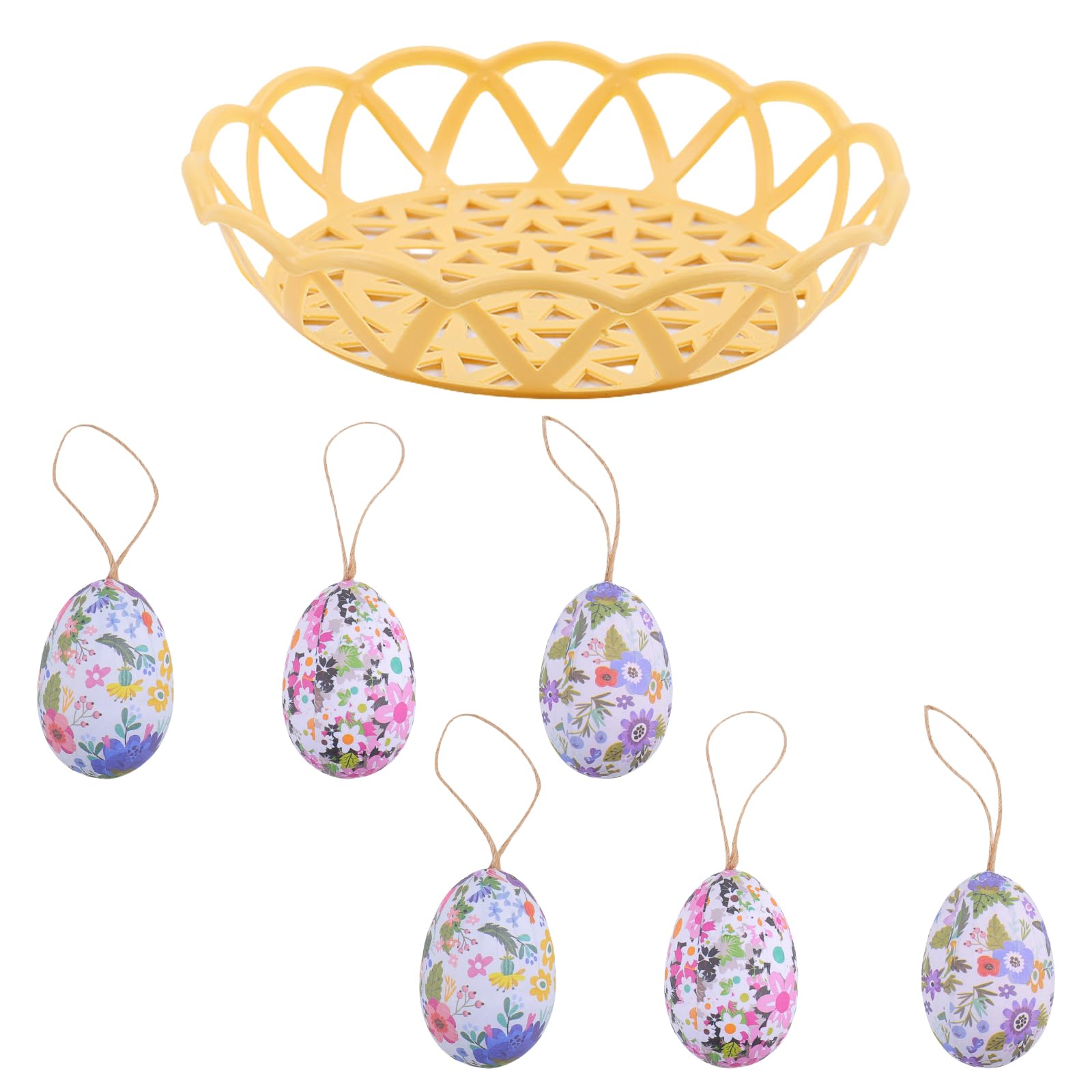 User Friendly Easters Eggs Hanging Ornament Perfect for Creating a Festival Ambiances in Homes Schools and Shops User Friendly Easters Decors