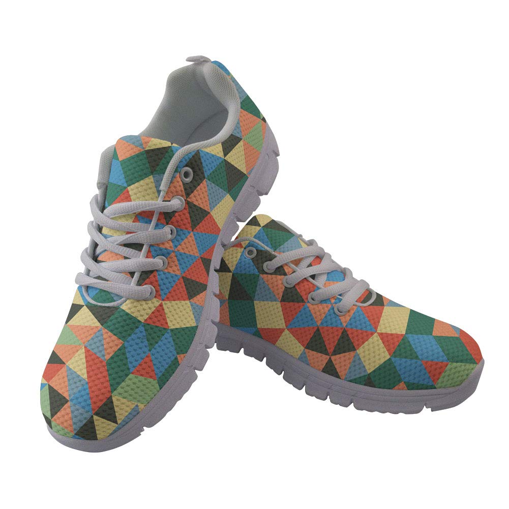 HUGS IDEA Leichtgewichtige Schaumstoff-Flachschuhe für Sport, Laufschuhe, Fitness, Joggen