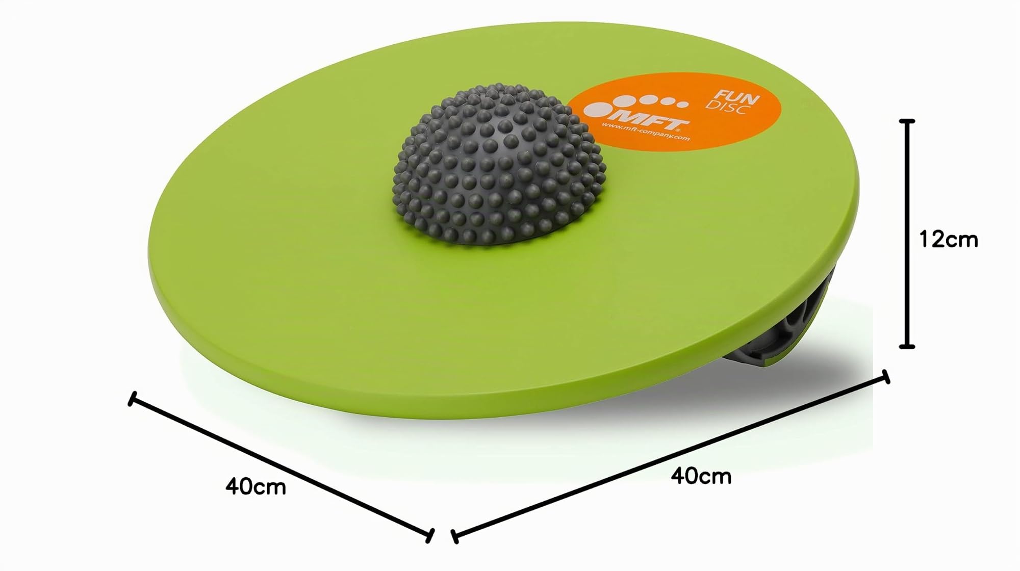 MFT BodyteamworkMFT FUN DISC - Balance Board aus Holz I Robuster Gleichgewichtstrainer zur Stärkung der Muskulatur und Koordination I MFT Balanceboards für Kinder, Erwachsene und Senioren I Made in AUSTRIA, 40,5 x 40 x 12,5 cm