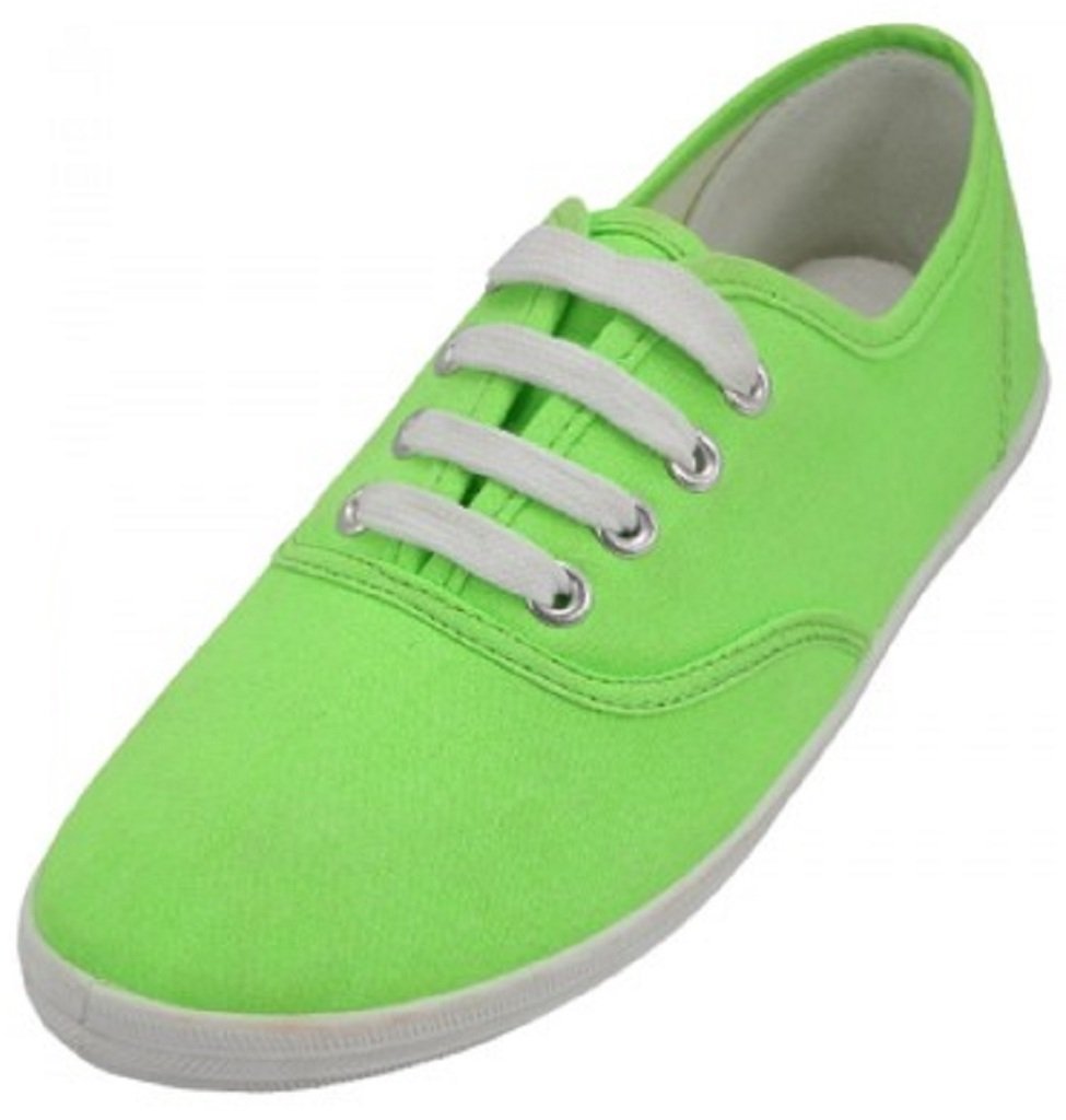 Shoes8teen Womens Canvas Decks Sneakers 18 Colors Available