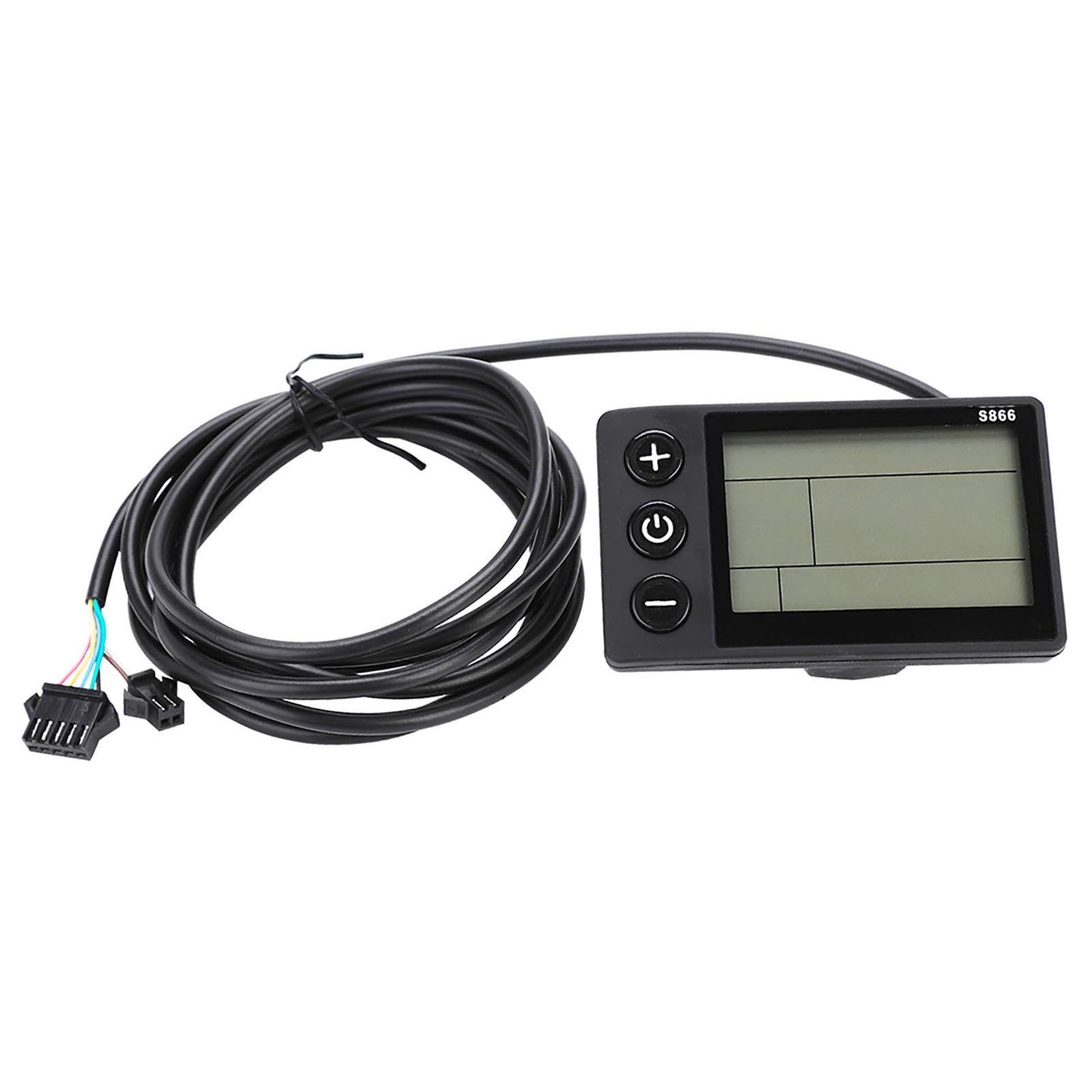 Kit Controller Motore Brushless Pannello Display LCD Impermeabile Scooter Elettrico per Bicicletta 24V 48V Durevole Leggero Antipioggia per Scooter Elettrici Plastica LCD