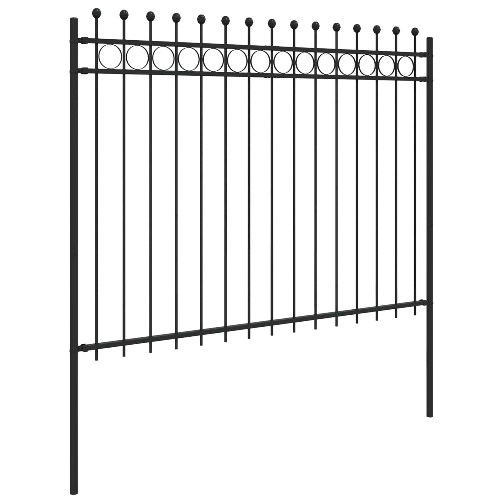 Recinzione ad anello in acciaio verniciato a polvere, 200 x 200 cm, rete metallica per voliera, arvicole, topi, per giardino e terrazza