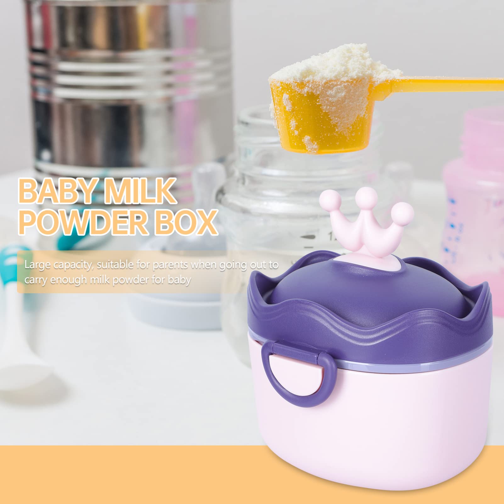 Snapklik.com : Kisangel Formula Container 1pc Snack Non-spill Baby ...