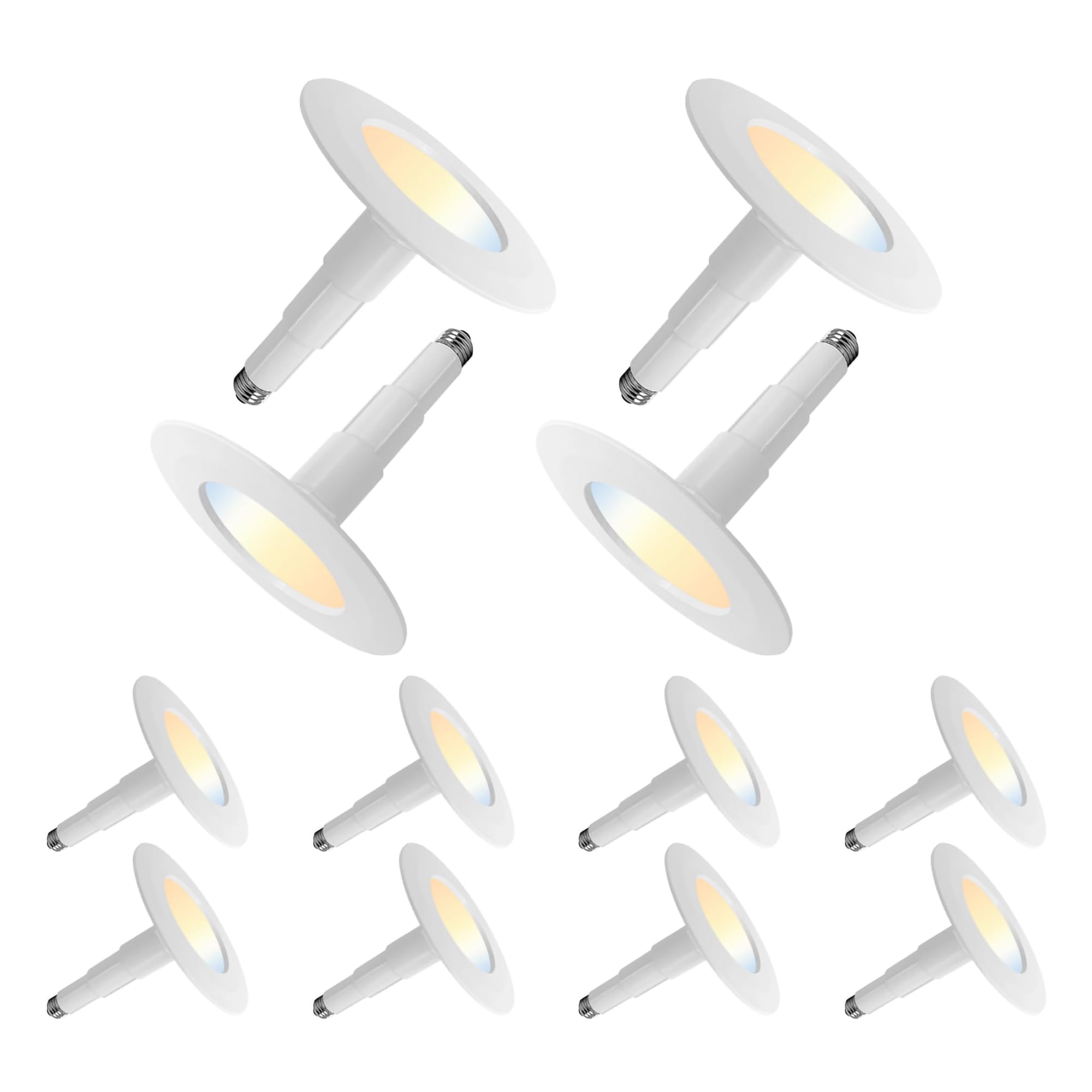 Soliseed LED Can Lights - 6 Pack, Easy Install -16 Soliseed LED Can Lights - 6 Pack, Easy Install -16