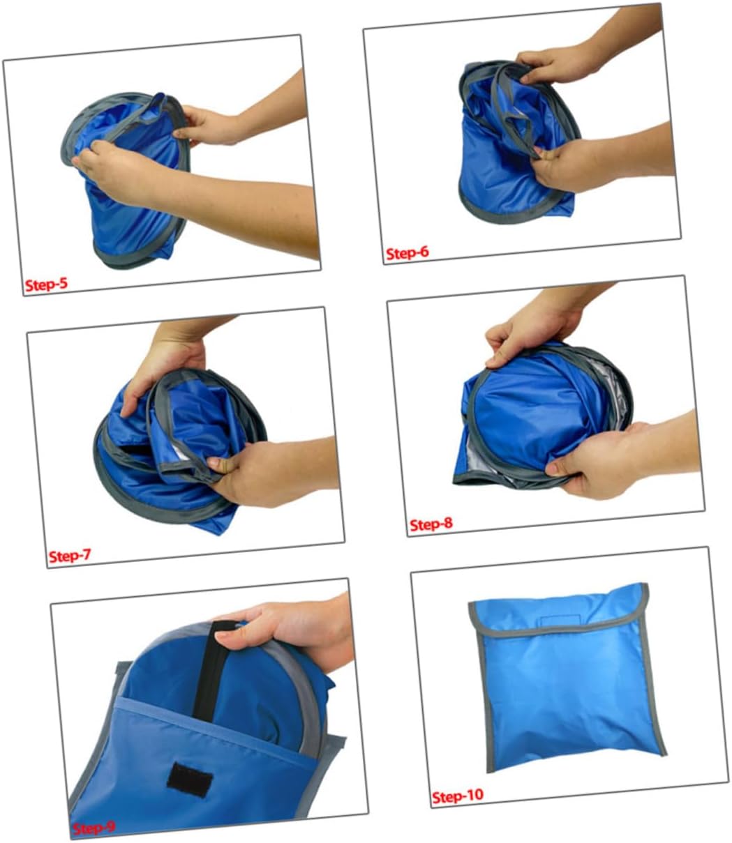 Mikikit Automatic Pop Up Beach Tent Portable Sun Shelter UV Protection Camping Awning Lightweight Foldable for Outdoor Fishing Picnic Hiking Gem Blue