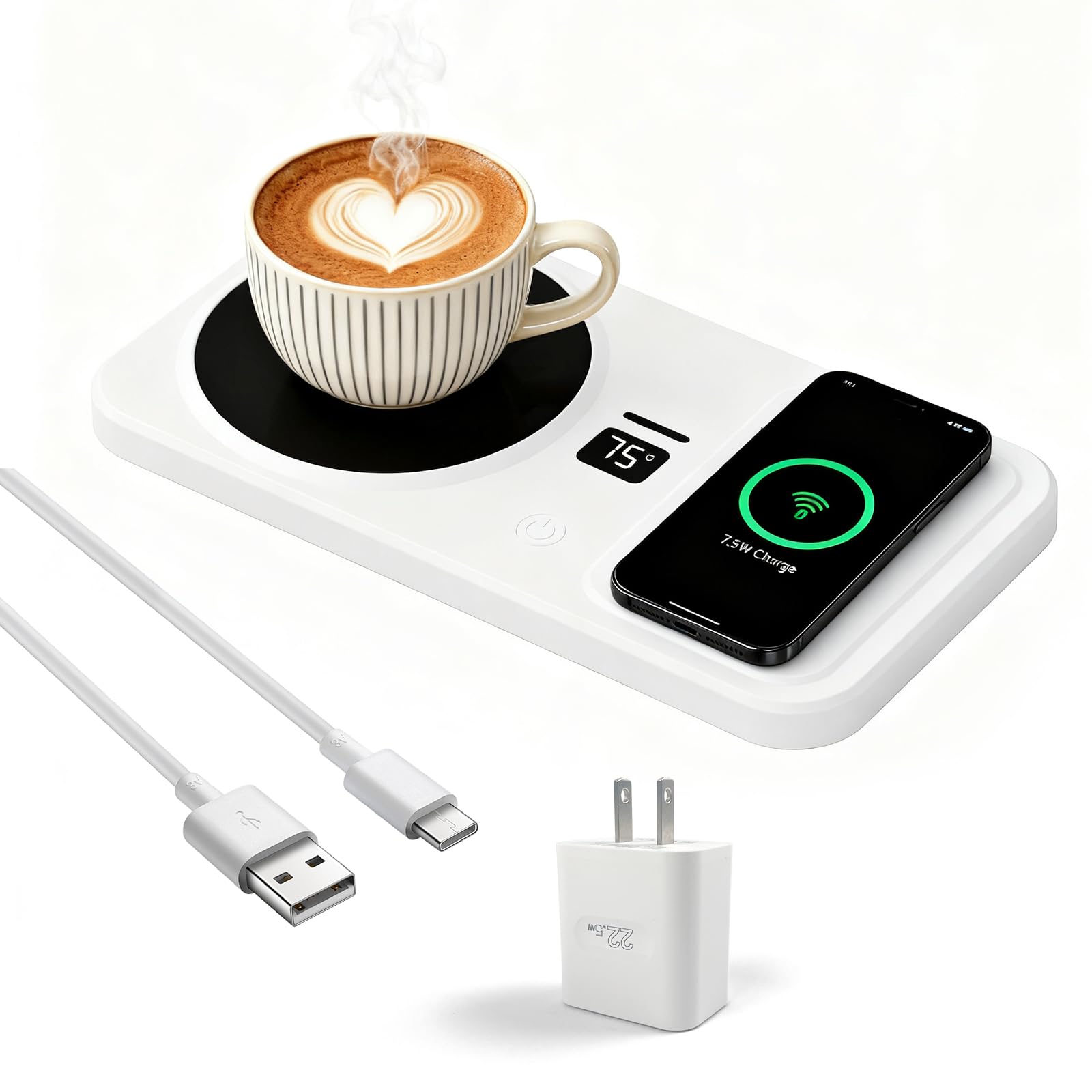 Calentador de tazas de café como regalo práctico para compañeros de oficina