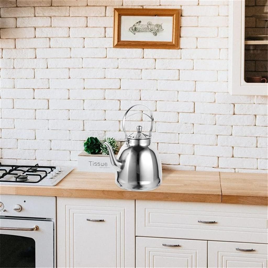 Cooker Kettle Stainless Steel Boiling Teakettle Water Tea Kettle Whistling Tea Kettle 2L