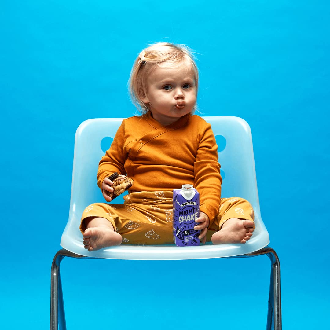 MIGHTY Chocolate Shakes 100 Vegan Drink Dairy, Soy & Gluten Free Plant Milkshake