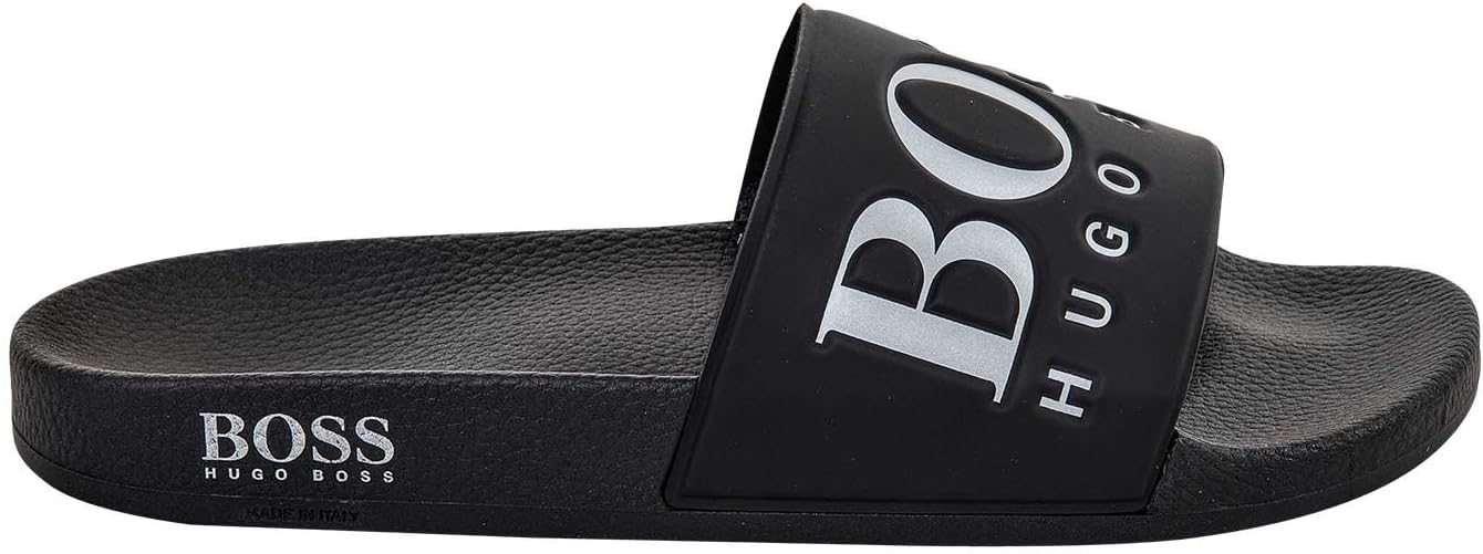 Hugo Boss Men's Beach Sandals, Slippers, Slippers, 41-46, Embossed Logo