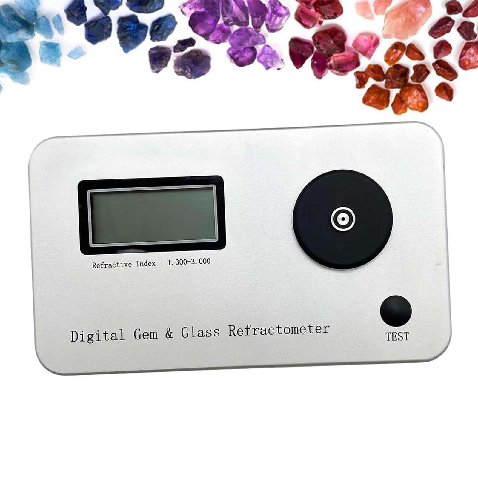 Réfractomètre de haute précision 0,001 pour tester l'indice de réfraction du jade