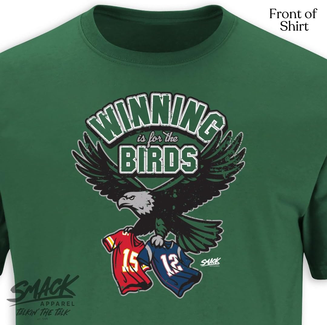 Winning is for The Birds T-Shirt for Philadelphia Football Fans (SM-5XL) - Image 4