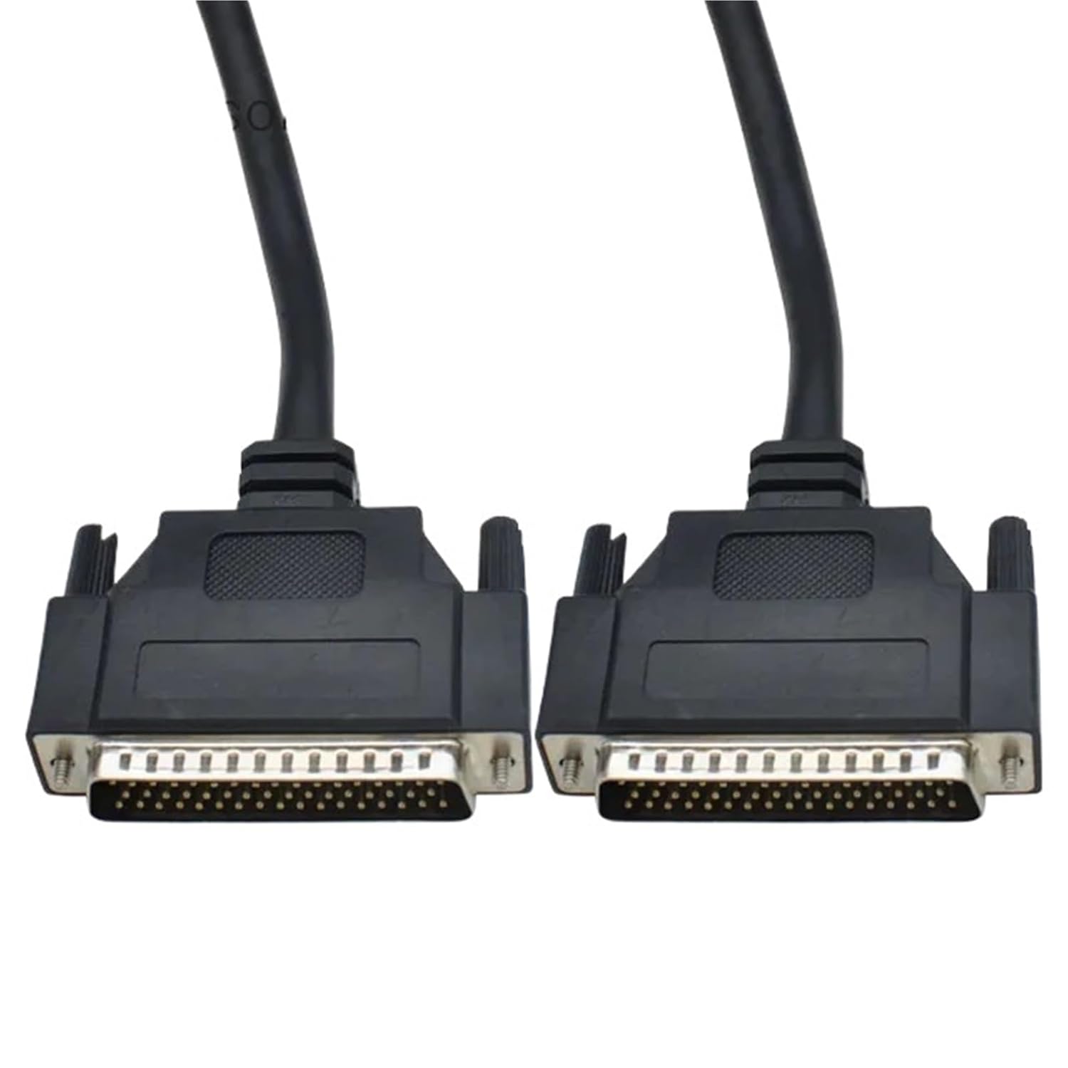 50 DB50 Core Connection Line Industrial Control Terminal Block Supporting Three Rows of 50 Male to Female 0.5M 1M(0.5m,SM-HDB50M-HDB50M)