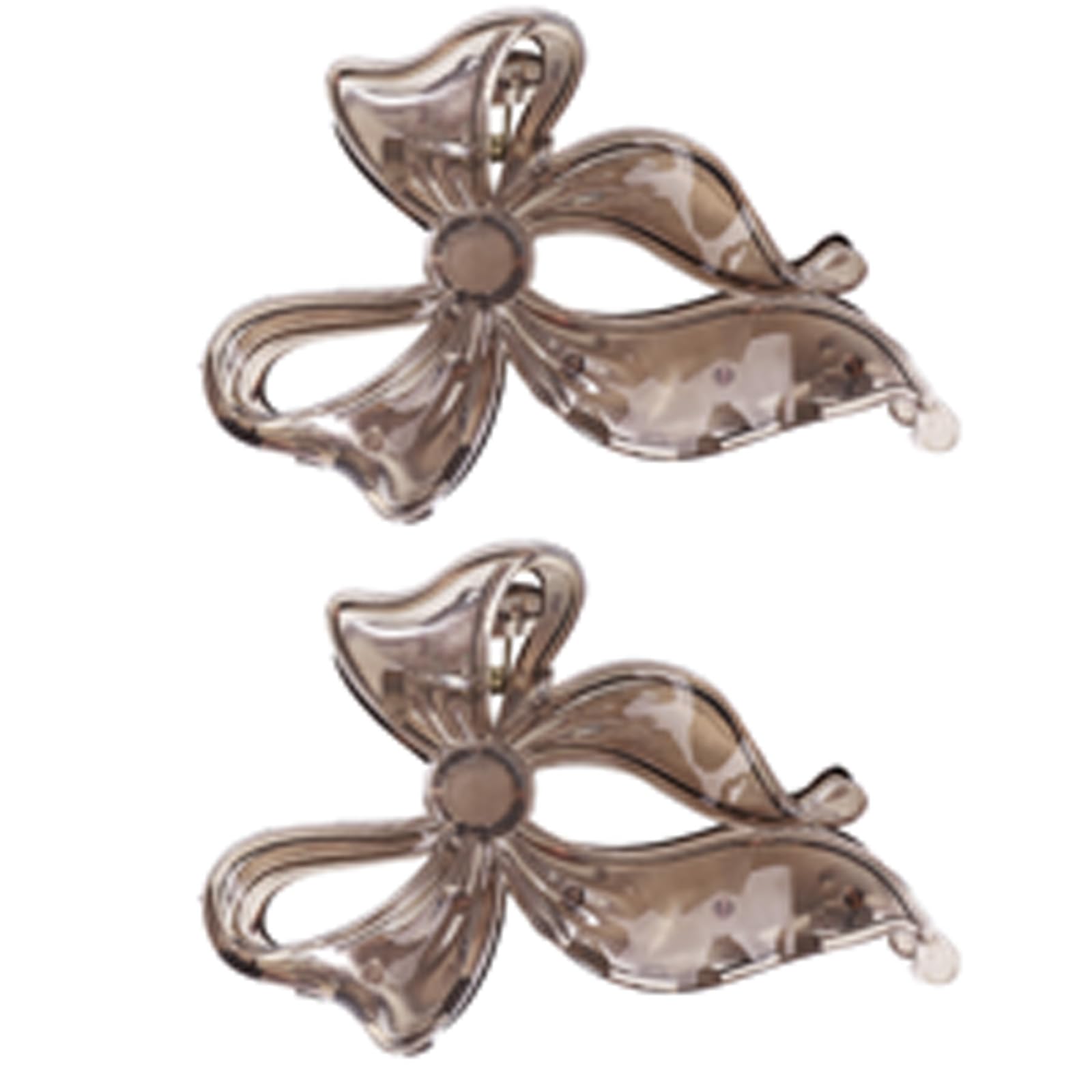 YUXITA Bow Hair Clip For Women Barrette Slip Resistant Hair Accessory Elegant Design Styling
