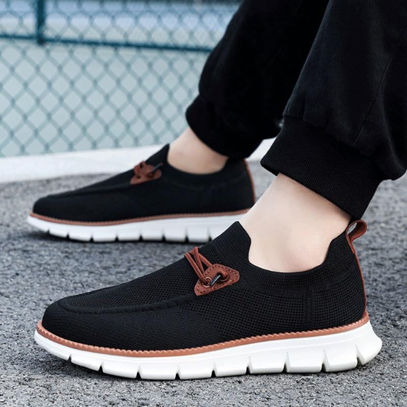 Men's Mesh Oxfords Sneakers Comfortable Lightweight Breathable Walking Shoes Work Lightweight Soft Sole3