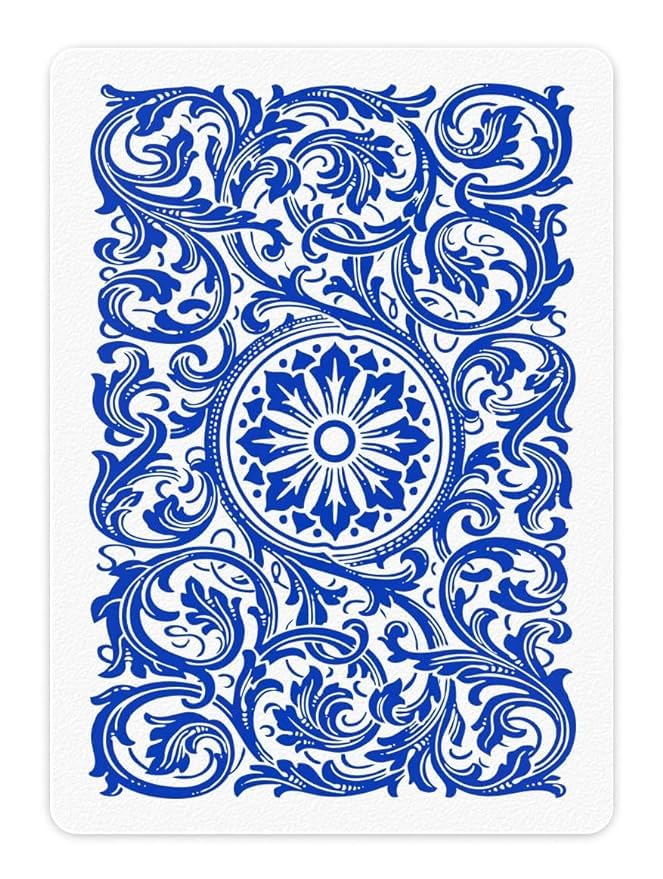 Image of Copag Elite 100% Plastic Playing Cards, Poker Size Jumbo Index Single Deck (Blue)