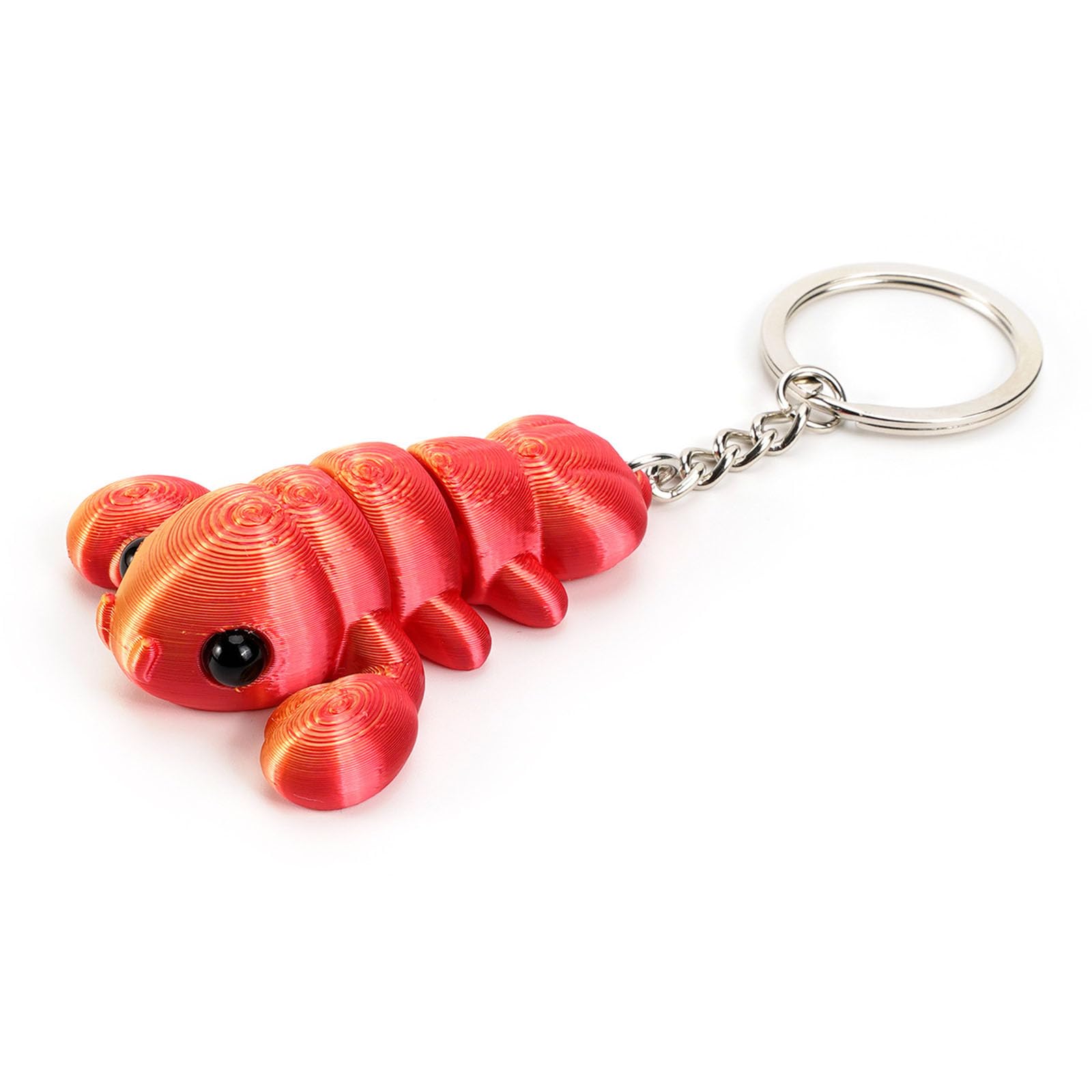 Mekalero Artistic Animal Keychain with 3D Printing Technology in Multiple Bright Color Ideal for Decors Fashion Addition Ornament