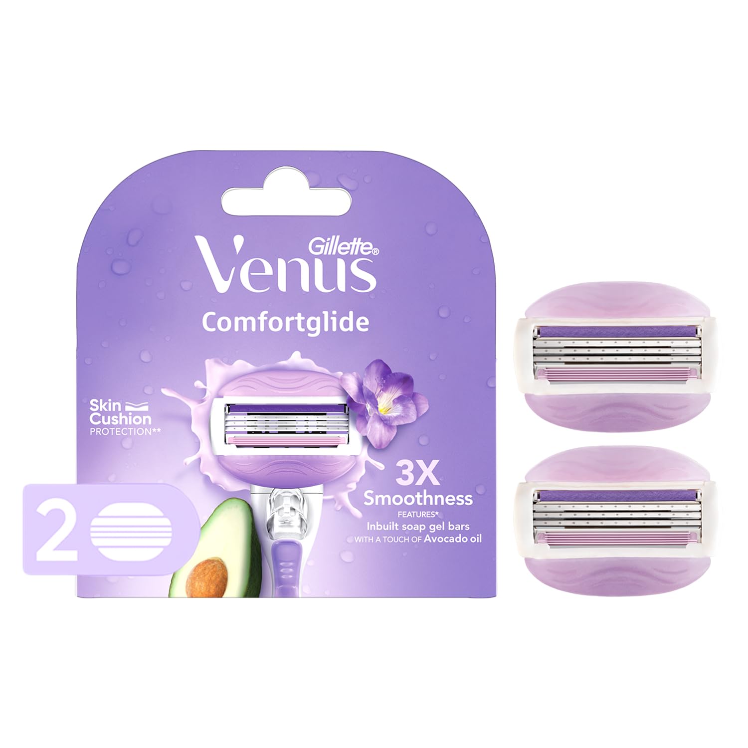 See full amazon price history chart for Gillette Venus Comfortglide Hair Removal Razor Blades/Refills/Cartridges for Women - 2 Pieces & Venus Simply Venus Pink Hair Removal for Women - 5 razors (B4G1) Gillette Venus Comfortglide Hair Removal Razor Blades/Refills/Cartridges for Women - 2 Pieces & Venus Simply Venus Pink Hair Removal for Women - 5 razors (B4G1) (B0B7V8RMT4) Amazon Price History, Amazon Price Tracker