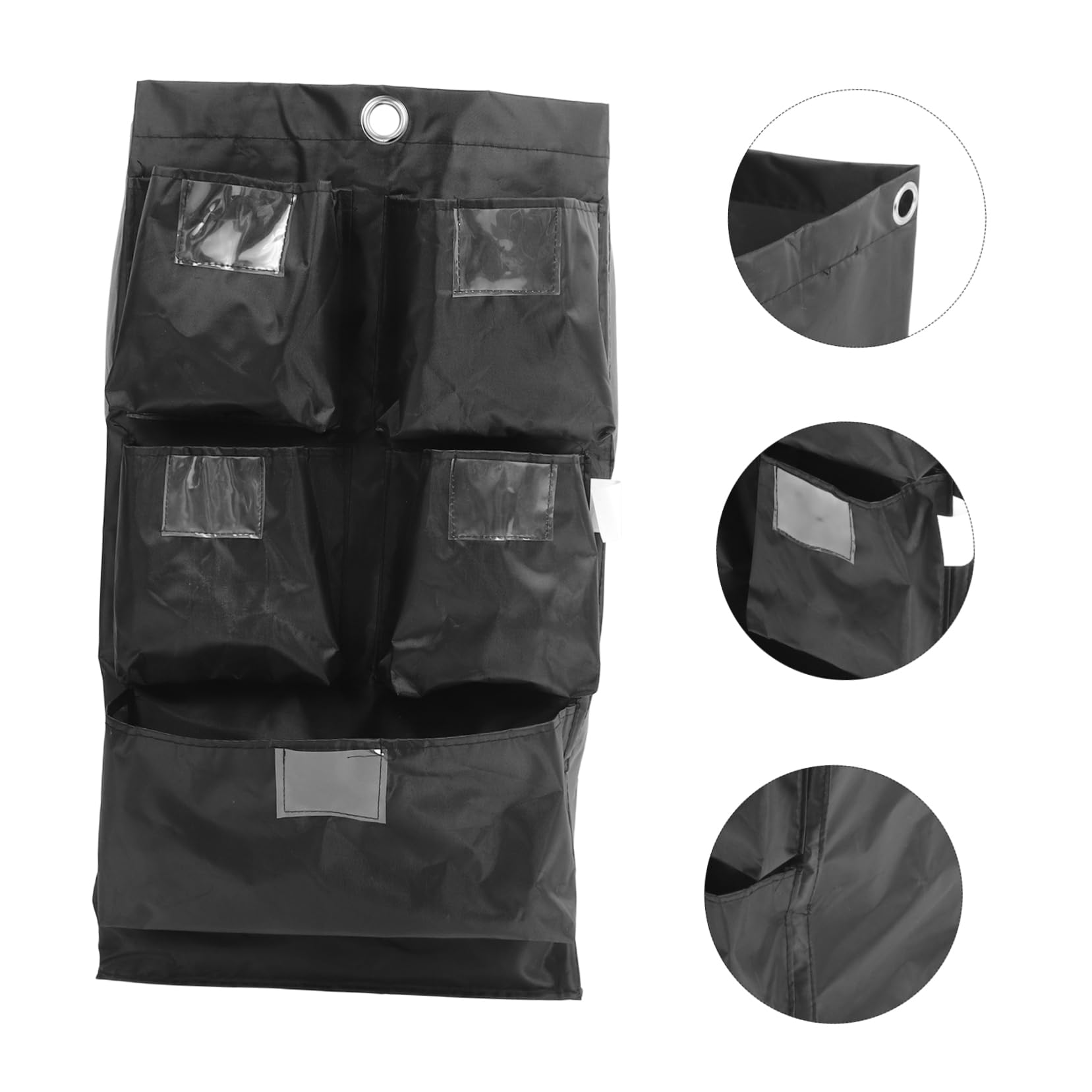 Cabilock Bolsa De Repuesto para Carrito De Limpieza Oxford Compartimentos Uso Industrial