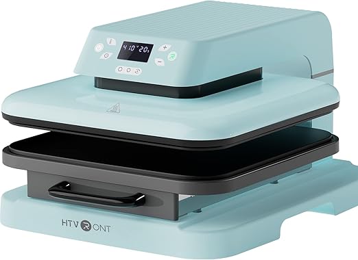 HTVRONT Auto Heat Press Machine for T Shirts - Heat Press 15x15 with Auto Release - Heats Up Fast & Heat Evenly, Professional Heat Press Machines for HTV, Sublimation, Heat Transfer Projects