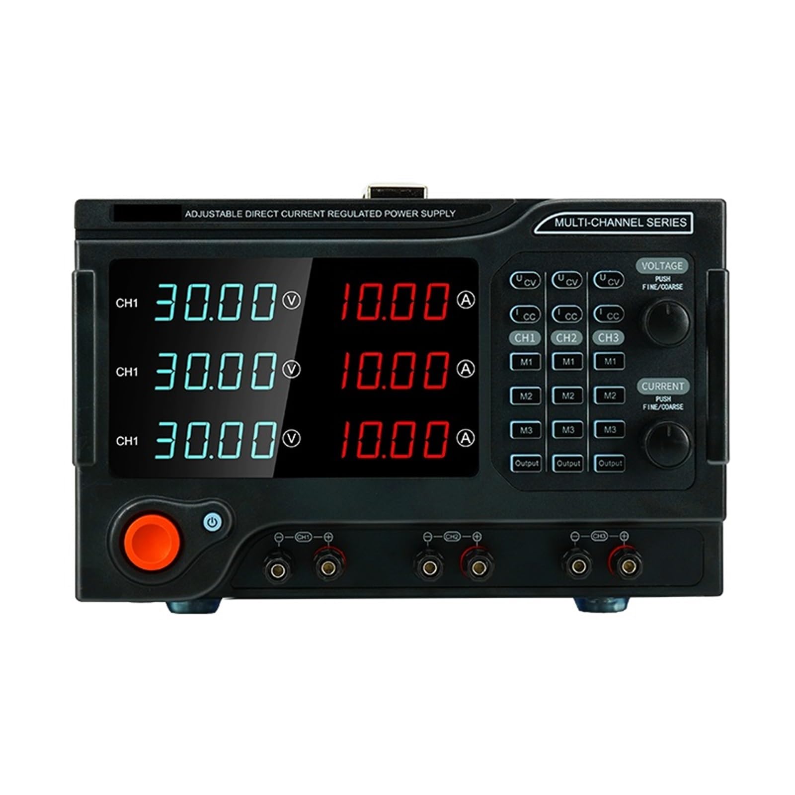 Alimentation stabilisée réglable ETM-3020PC avec système à découpage précis