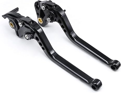 CNC ATV Clutch Brake Levers Compatible with YFM700 Raptor 700R 2008-2022, YFZ450 YFZ450R YFZ450X 2008-2020, YFM250 Raptor 2008-2013, Raptor 125 YFM125R 2011-2013 Long Adjustable