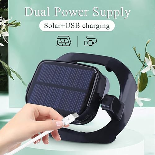 Miniatura 2 de Gorra de béisbol para hombre con ventilador solar, protección UV de verano de ala ancha, sombreros de playa de malla, alimentado por energía