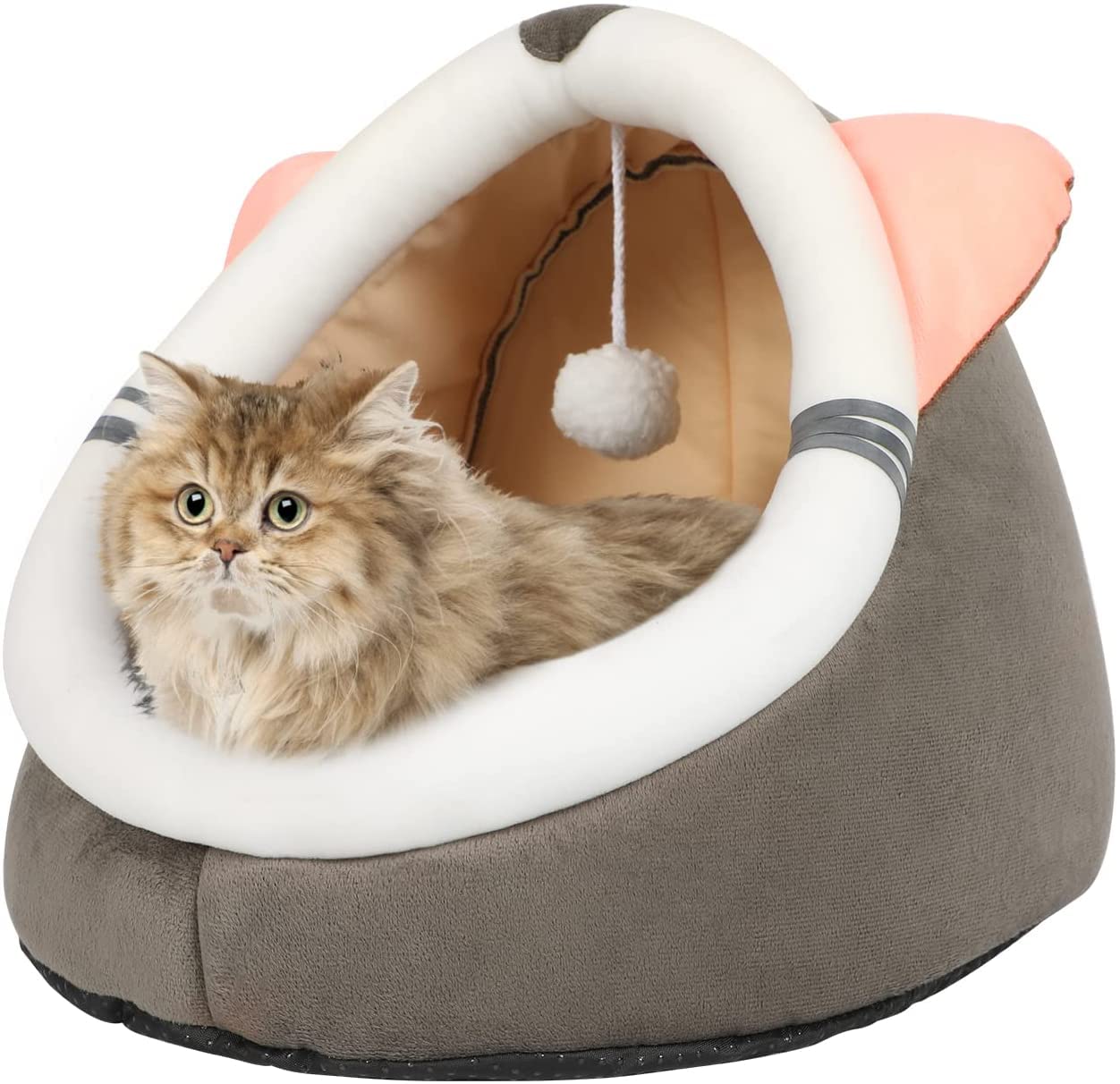 Cloyster Cat Bed Indoor Pet Tent Warm Soft Cushion Novelty Huts Cozy House All Season Sleeping Beds Nest for Medium Dog Cats Kitten|| Large Size || (B09ND8Z66F) Amazon Price History, Amazon Price Tracker