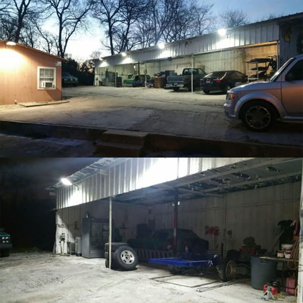 LED Outdoor Lighting, 90W Dusk to Dawn Sunset Lamp IP65 Waterproof Outdoor Barn Light, 5000K Daylight 11700lm Security Area Street Garden Lights, Black