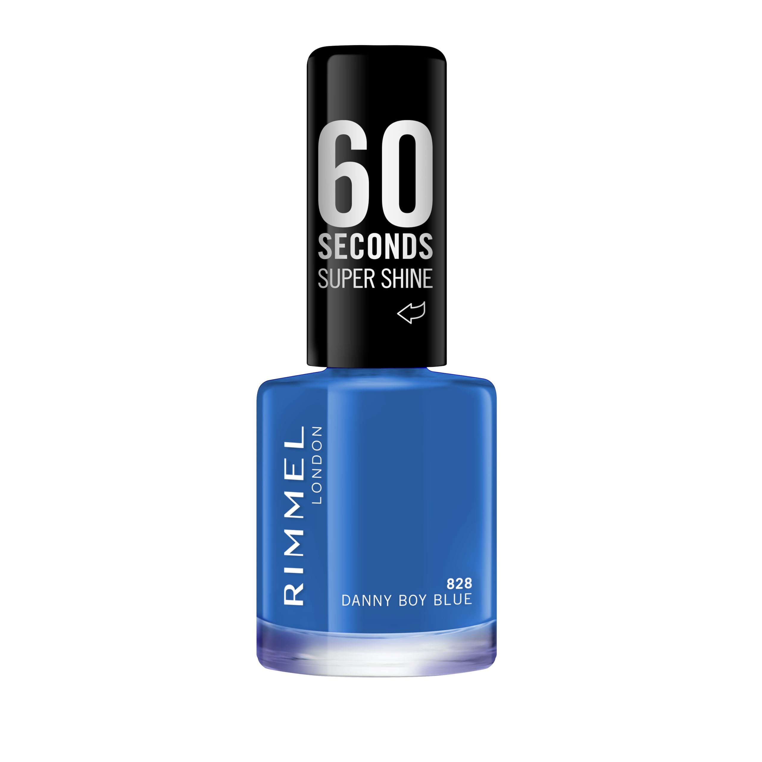 60 Seconds Super Shine Esmalte De Uñas #828-Danny Boy Blue 8 Ml Cura della persona e salute