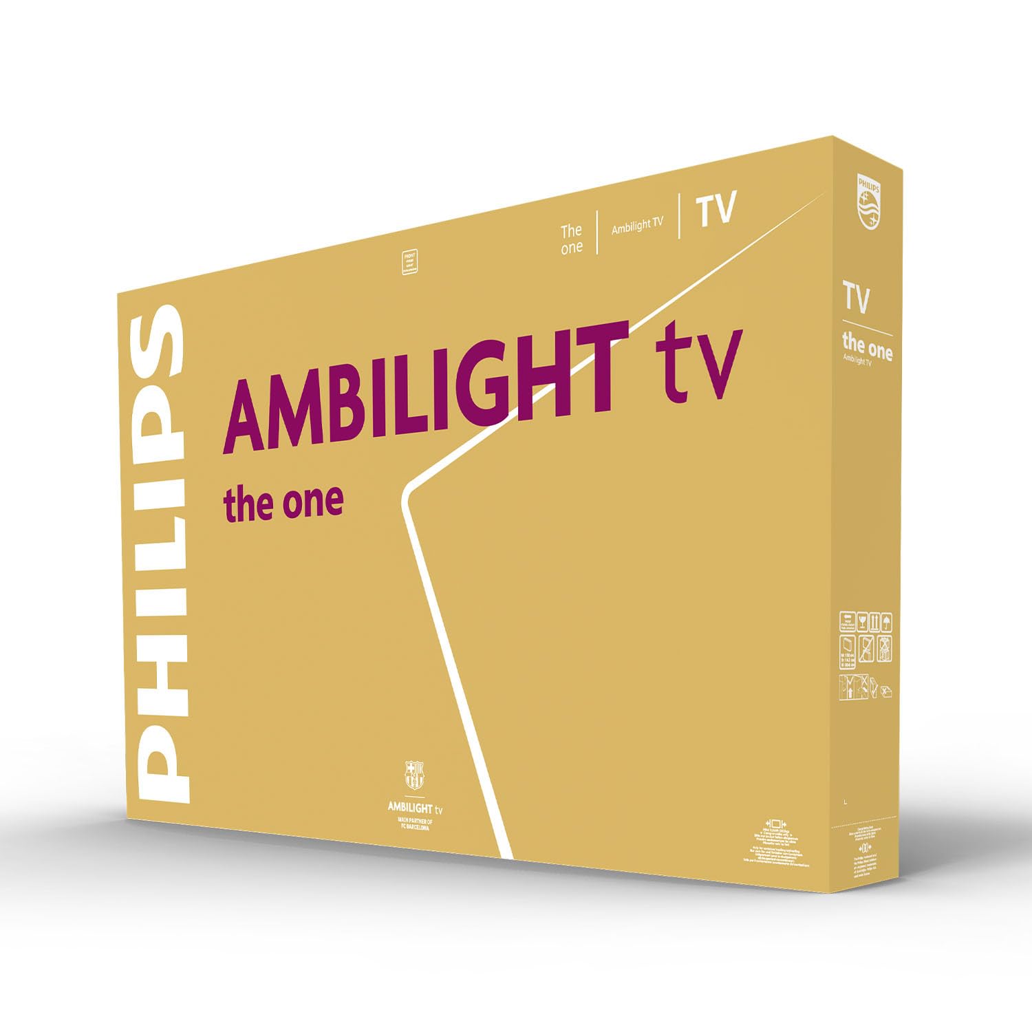 Philips Ambilight 'The One' 55PUS9010 QLED 4K Smart TV - Display 55’’ con processore P5 Perfect Picture Ultra HD, Titan OS, Dolby Vision e Dolby Atmos Sound