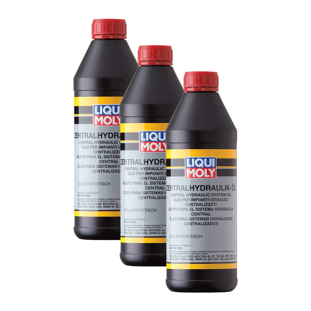 3x huile hydraulique centrale LIQUI MOLY 1127 entièrement synthétique