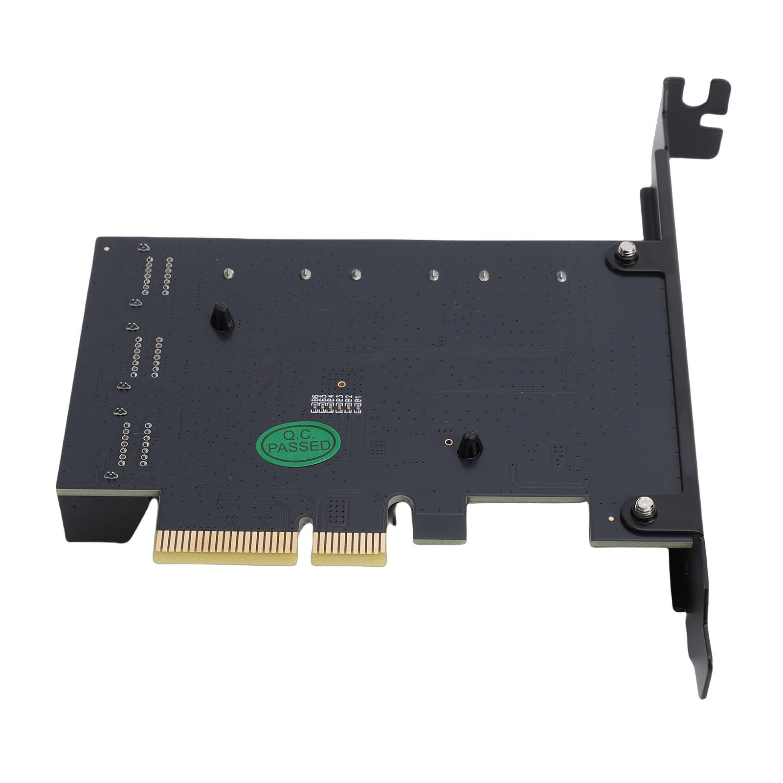 Scheda di Espansione PCIe a 9, Scheda con velocità di Trasferimento da 6 Gbps, di Supporto NCQ AHCI con compatibilità, Ideale per NAS, PC e Server