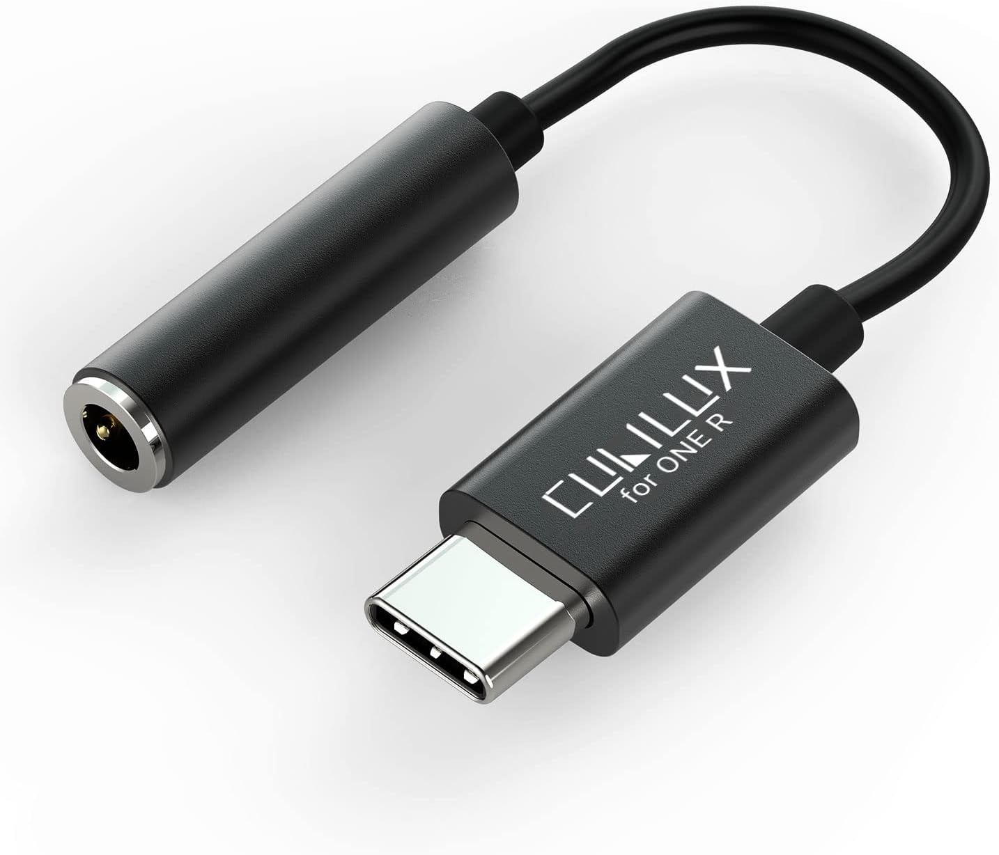 Cubilux UCM-RBK2 Microphone Adapter Compatible with ONE R, USB Type C to TRRS MIC Converter Connector Compatible with Insta 360 ONE R Camera