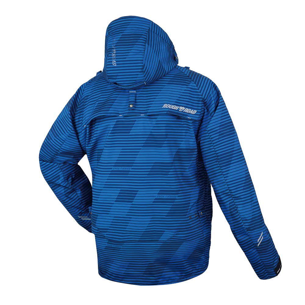 Amazon | [ラフアンドロード] ラフフィールドパーカー スラントブルー