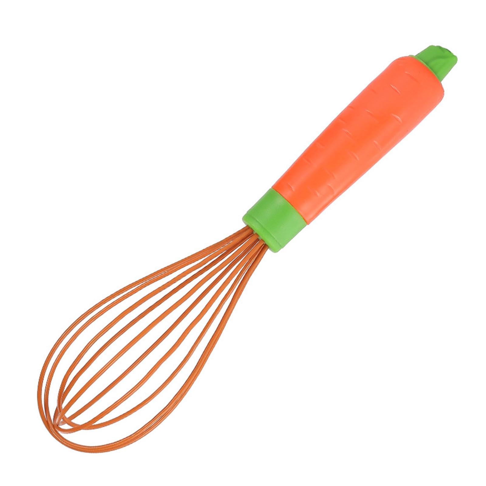 Batidor de silicona para cocinar, batidor de silicona para mezclar, batidor de silicona resistente al calor - Batidor de batido resistente a los arañazos, batidora, mango seguro, accesorios de cocina