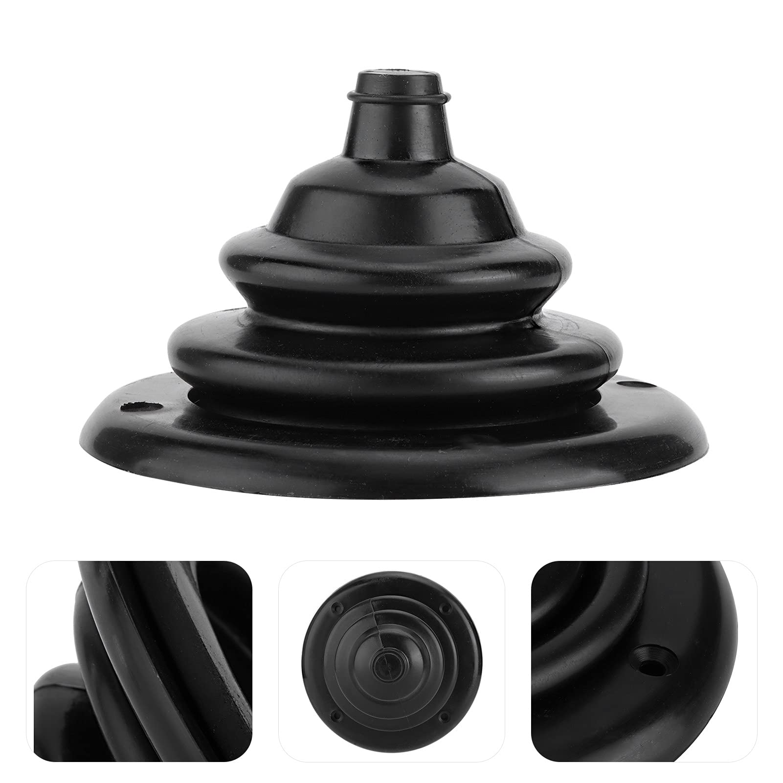 Stivale del Pozzo del Motore, 70 mm Motore Bene Rigging Cavo Boot Marine Rigging Sterzo Foro del Cambio Copertura Motore Protezione Copertura per Barca Yacht Tronco Nave (Nero)
