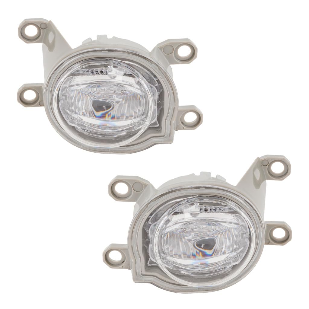 KarParts360 For Toyota Prius 2019 2020 2021 2022 Daytime Running Light Assembly Driver And Passenger Side | Pair | CAPA | LED | TO2562104, TO2562104C, TO2563104, TO2563104C | 812B047020, 812A047020