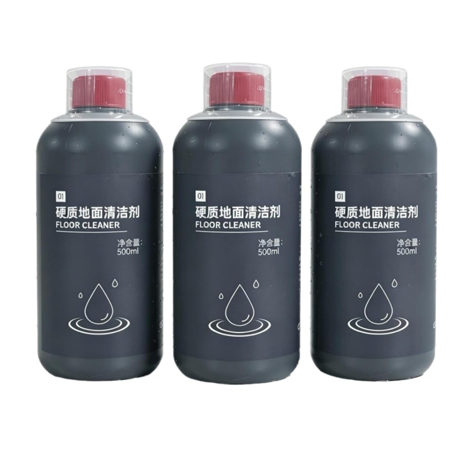 Compatible con Dyson Wash G1, solución limpiadora for pisos de baldosas y madera dura baja espuma, deja los impecables brillantes, 3 botellas 500 ml