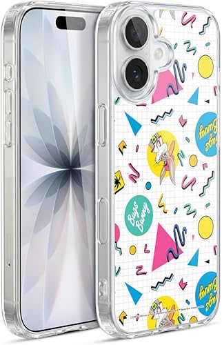Miniatura 128 de Head Case Designs Funda de gel suave con licencia oficial de Looney Tunes Retro Bugs Bunny compatible con Apple iPhone 11 Pro Max Retro,Blanco y