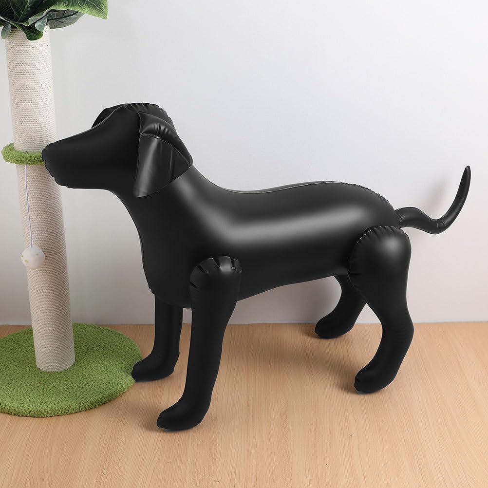 Happyyami Inflatable Dog Mannequin 31.50 Inch 2Pcs Pet Clothing Display Model for Small Dogs Shop Stand Puppy Jumpers Showcase - Image 3