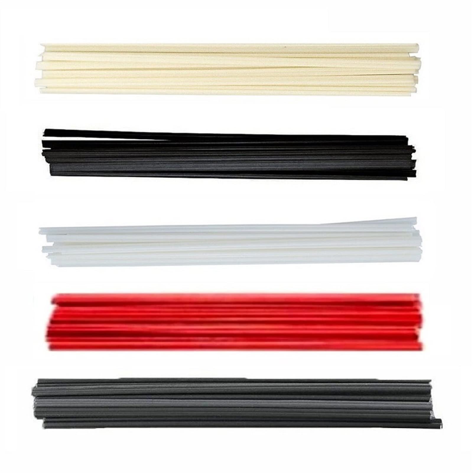 Baguettes de soudage plastique pour réparer un pare-chocs fissuré ou une coque ABS