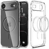 Vista 26 de Spigen Funda para iPhone 15 Pro Max, ultra híbrida MagFit [antiamarilleo] [compatible con Magsafe] - Transparente